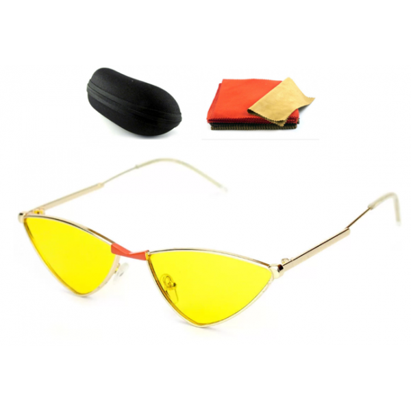

Солцезащитные поляризационные очки женские New Line NL2 Yellow