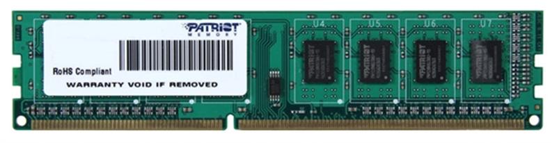 

Модуль памяти для компьютера DDR3 4GB 1333 MHz Patriot (PSD34G133381)