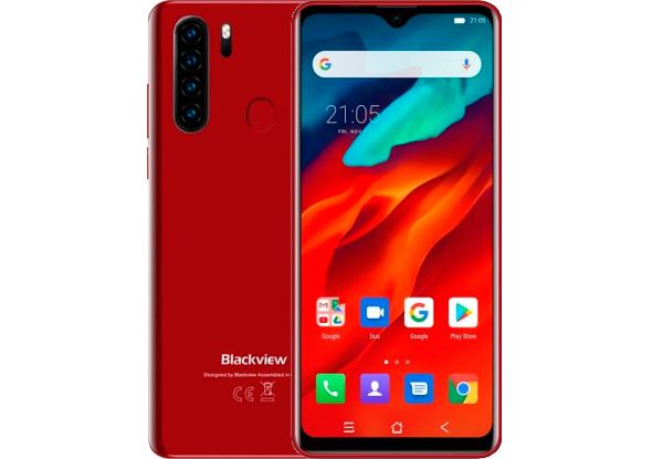 

Мобильный телефон Blackview A80 Plus 4/64Gb Red (NFC, 4680 мАч)