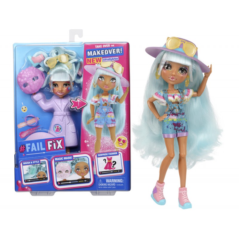 

Игровой набор Исправь Макияж c куклой FailFix PrettyArtee (Moose Toys, США) Артистка (12825)