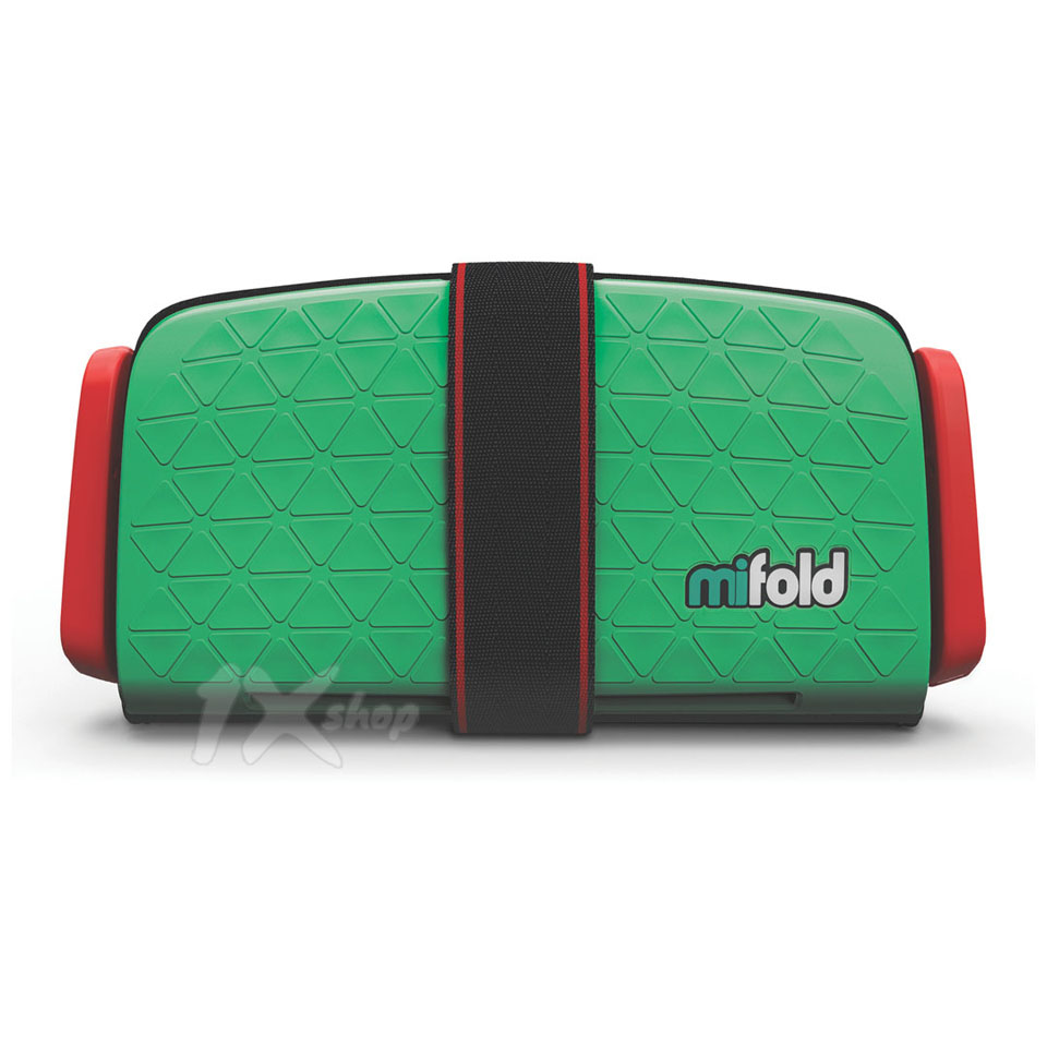 

Бустер для детей Mifold Grab-and-Go Lime Green