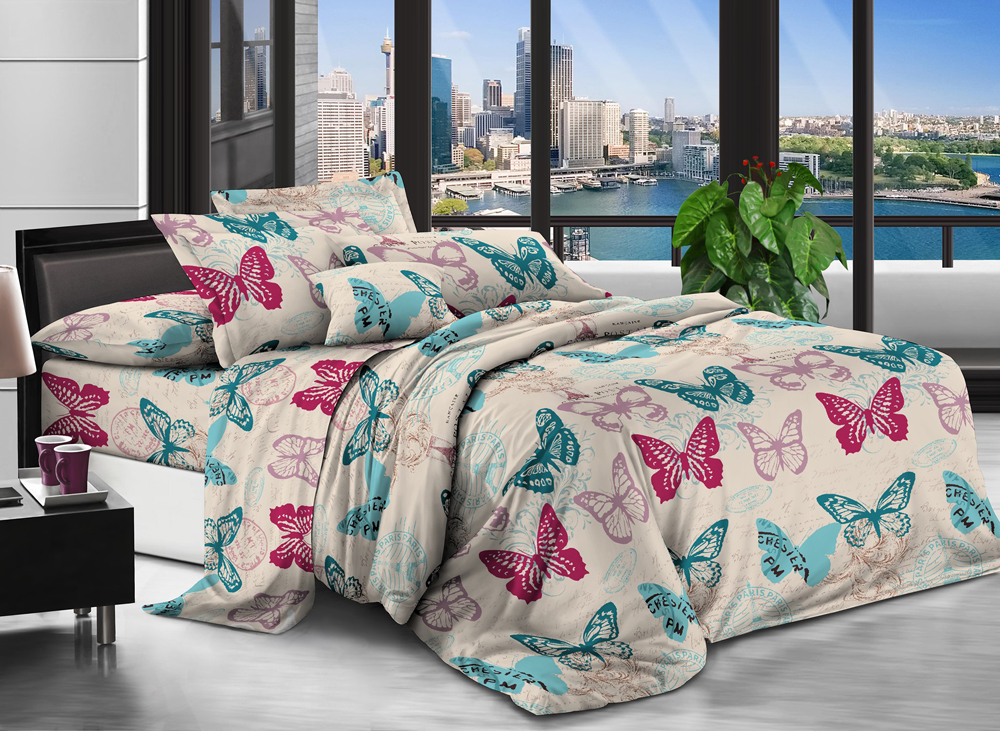 

Пододеяльник Modern Микросатин 15-0078 Manchester 160х220 см