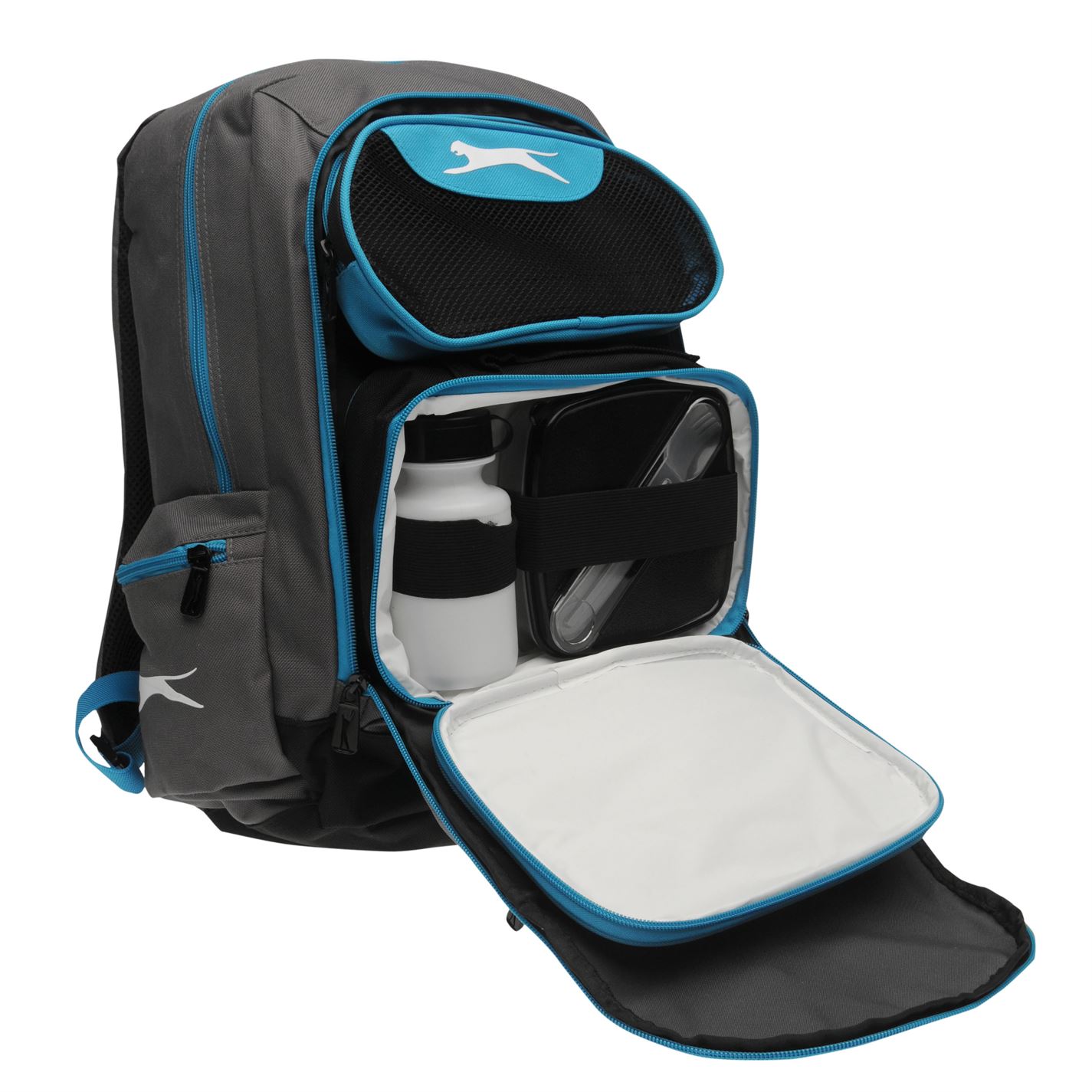 

Рюкзак Slazenger Backpack and Lunch Box Серый/Синий