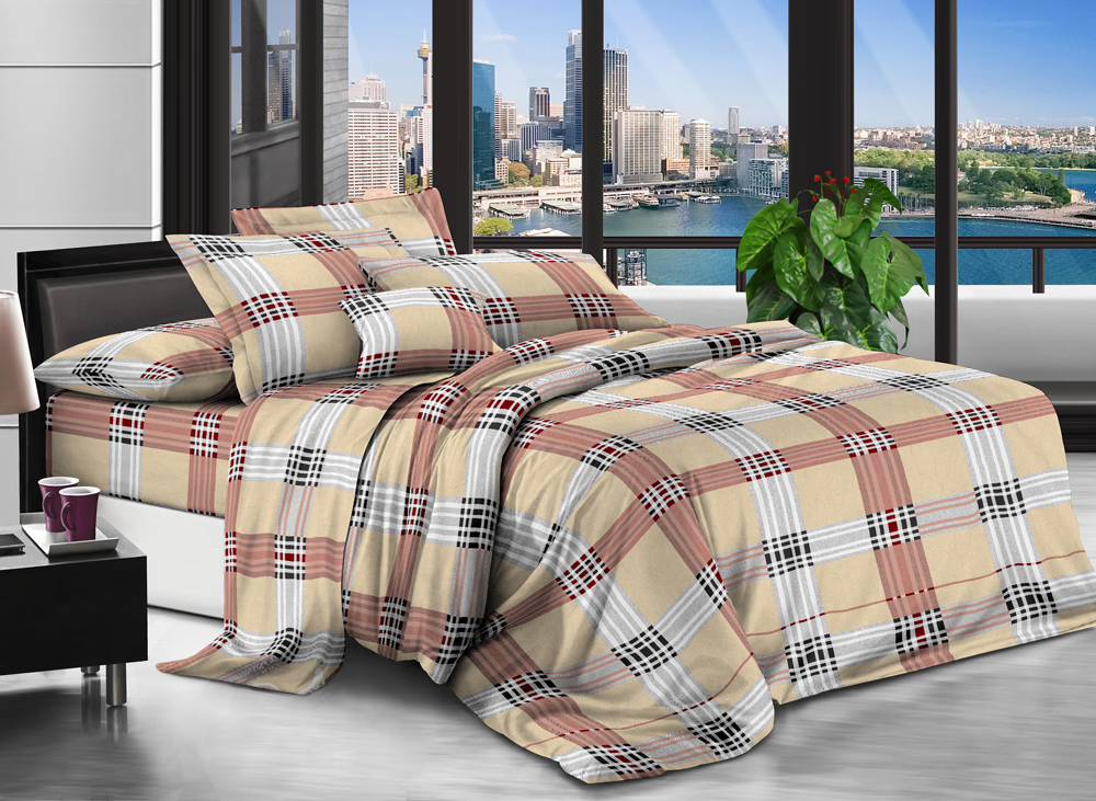 

Комплект постельного белья Modern Микросатин 15-0096 Beech Евро