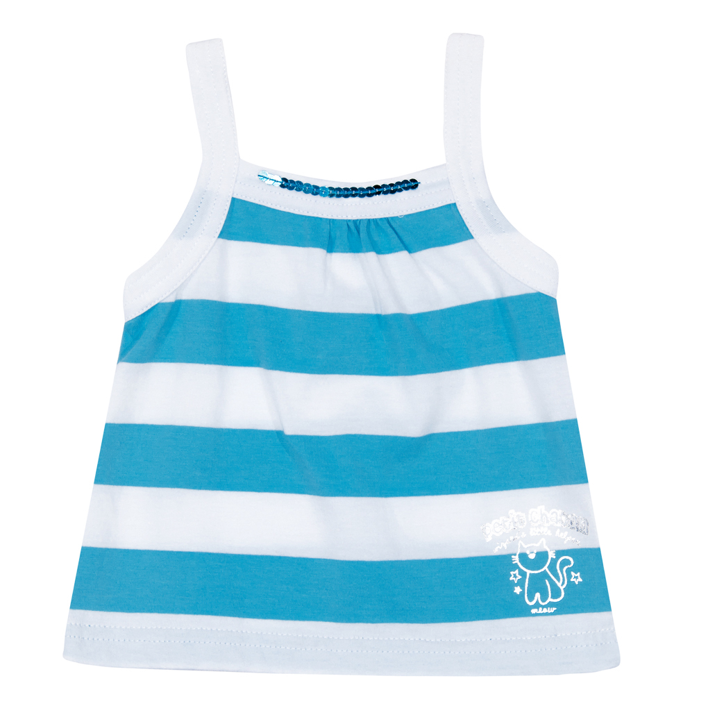 

Майка Losan Mc baby girls (018106704/39) Бирюзовый M9-74 см