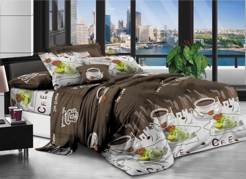 

Комплект постельного белья Modern Микросатин 15-0139 Drums 160х220