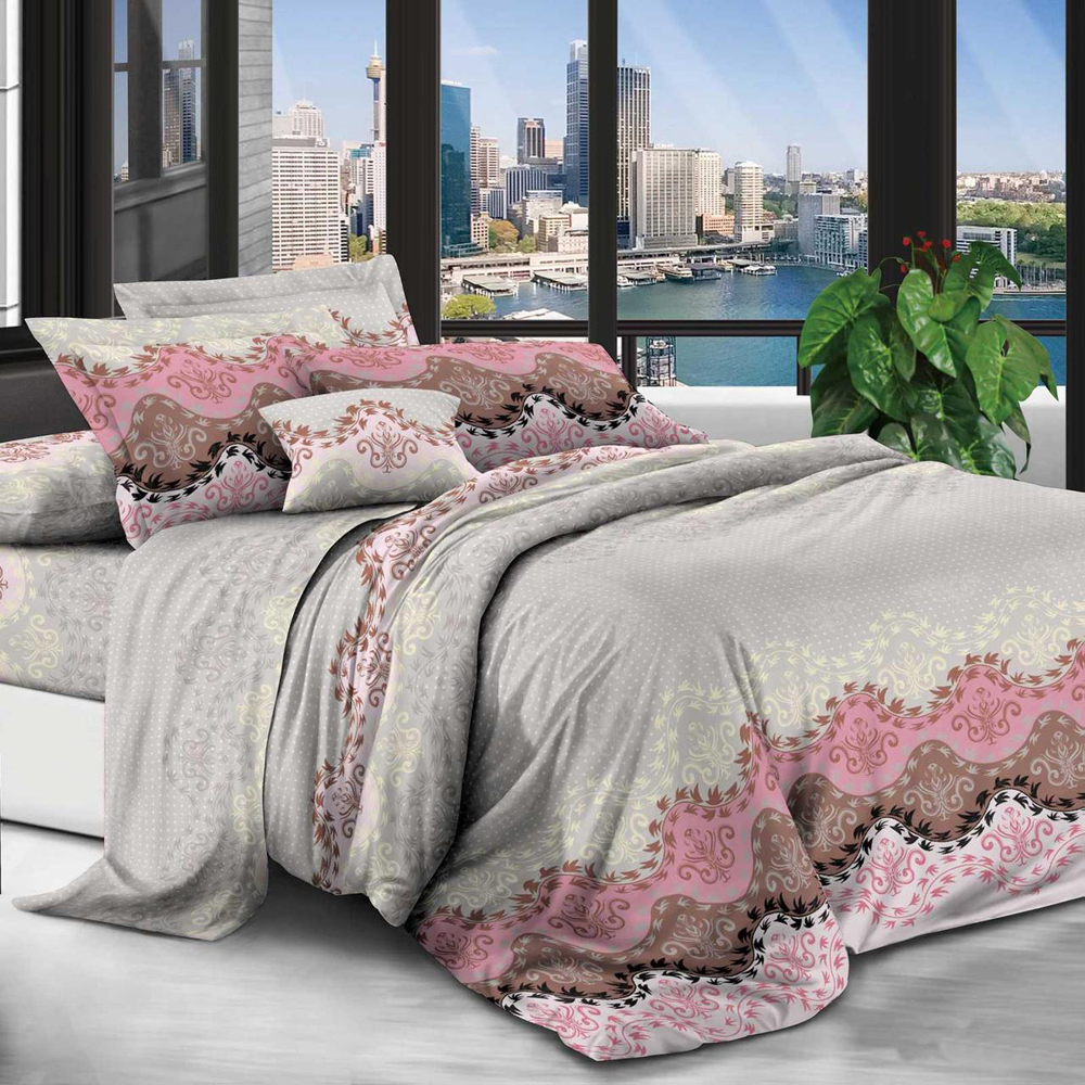 

Комплект постельного белья Modern Микросатин 15-0143 Broom 110х140