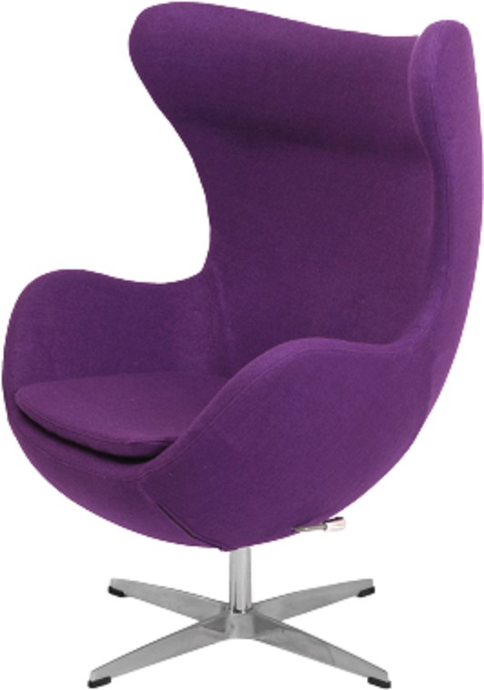 

Кресло CoolArt Egg Chair (шерсть) фиолетовый