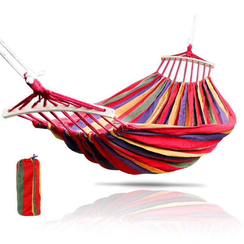 

Гамак для пикника с деревянным стержнем Picnic Hammock 100х200