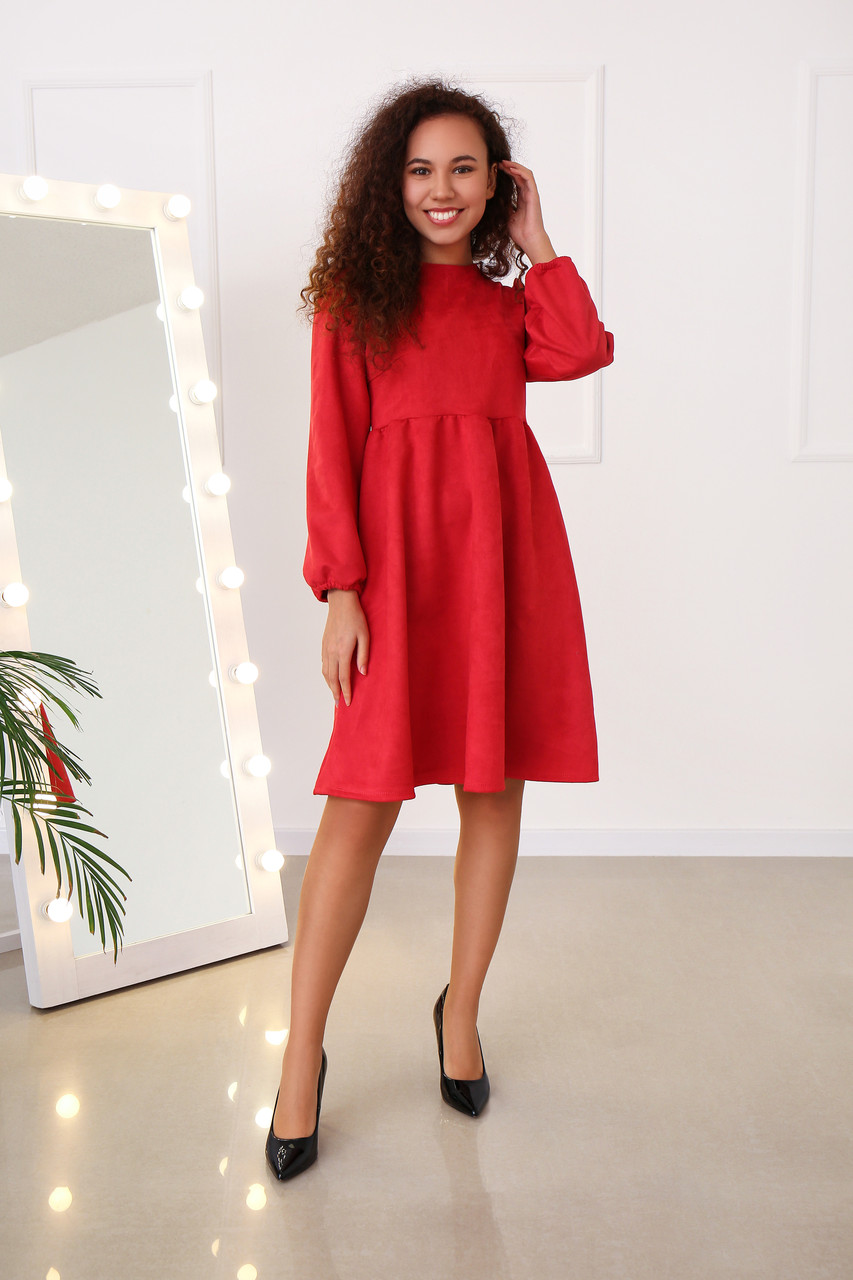 

Платье свободного кроя Fashion Girl "Cornelia" - красный, Платье свободного кроя Fashion Girl "Cornelia" 46-48 красный