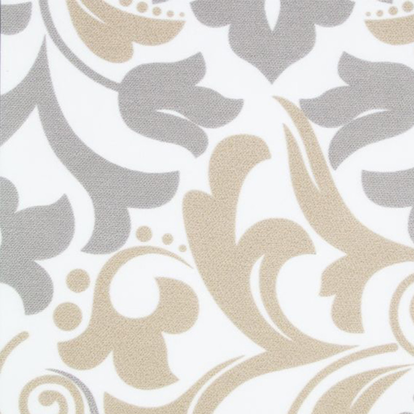 

Рулонная штора RolDecor элит Barocco 62x150 см Серая BV0967-62