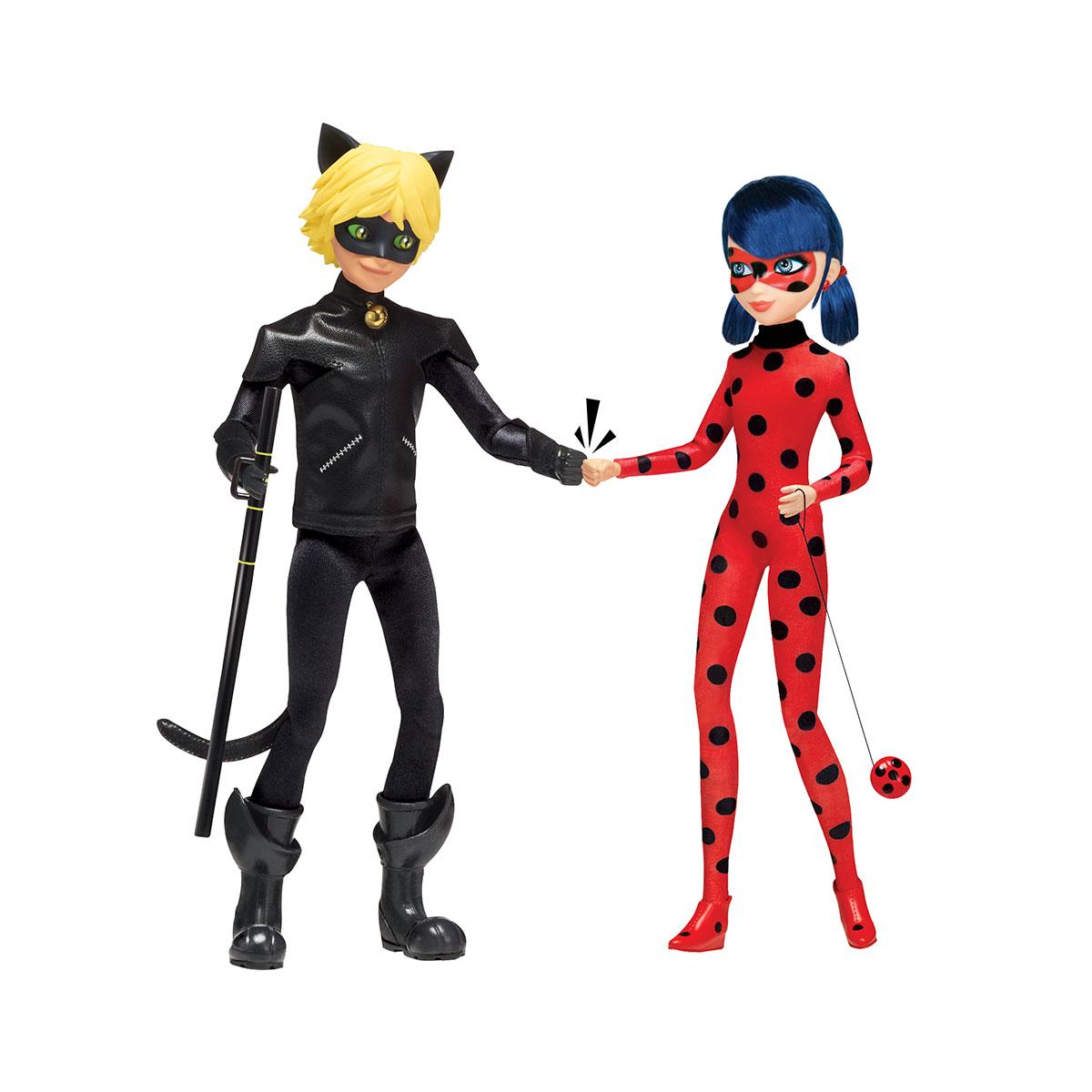 

Набір з 2 ляльок Miraculous Леді Баг і Суперкіт S2 Місія виконана 26 см (50365)