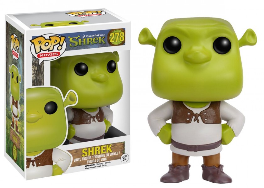 

Funko Pop Шрек Виниловая фигура # 278 Винил 15 см