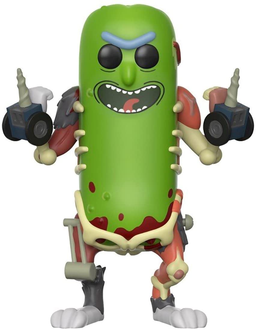 

Funko Pop! Анимация: Рик и Морти - Виниловая фигурка Pickle Rick # 333 в защитной оболочке Pop Box 9 см