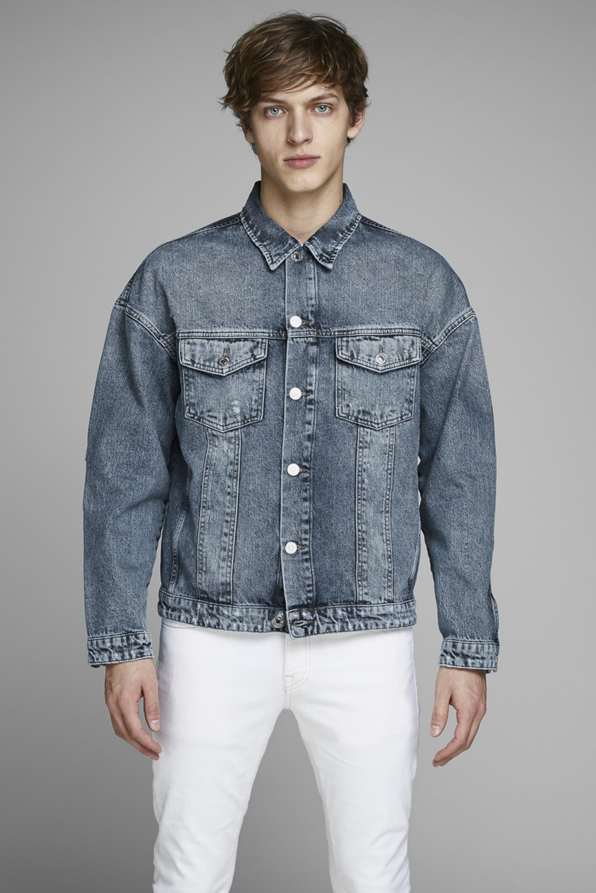 

Джинсовка JACK&JONES М0108428 цвет синий M