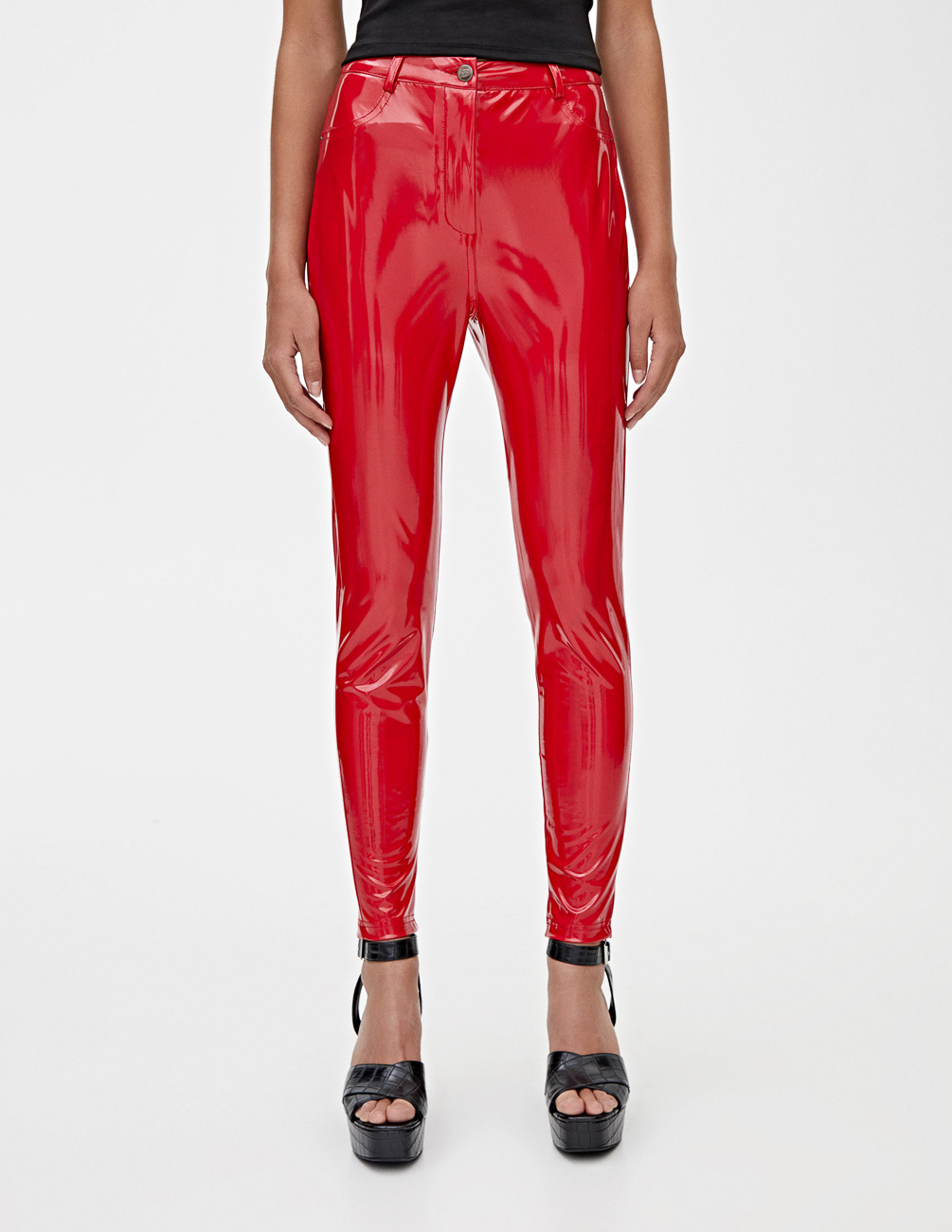 

Брюки PULL & BEAR Ж1056346 (9671/361/600) цвет красный M