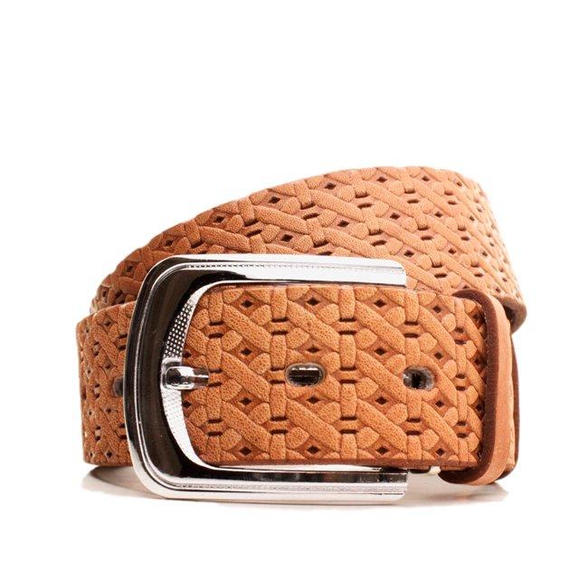 

Ремень кожаный Lazar 120-125 см рыжий L40U1W34