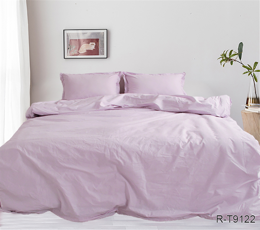 

Постельное белье (R-T9122) TAG tekstil 1.5-спальный Светло-фиолетовый 000152378