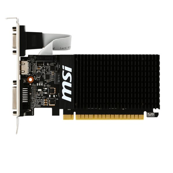 

Видеокарта MSI GeForce GT710 1GB DDR3 64bit low profile silent