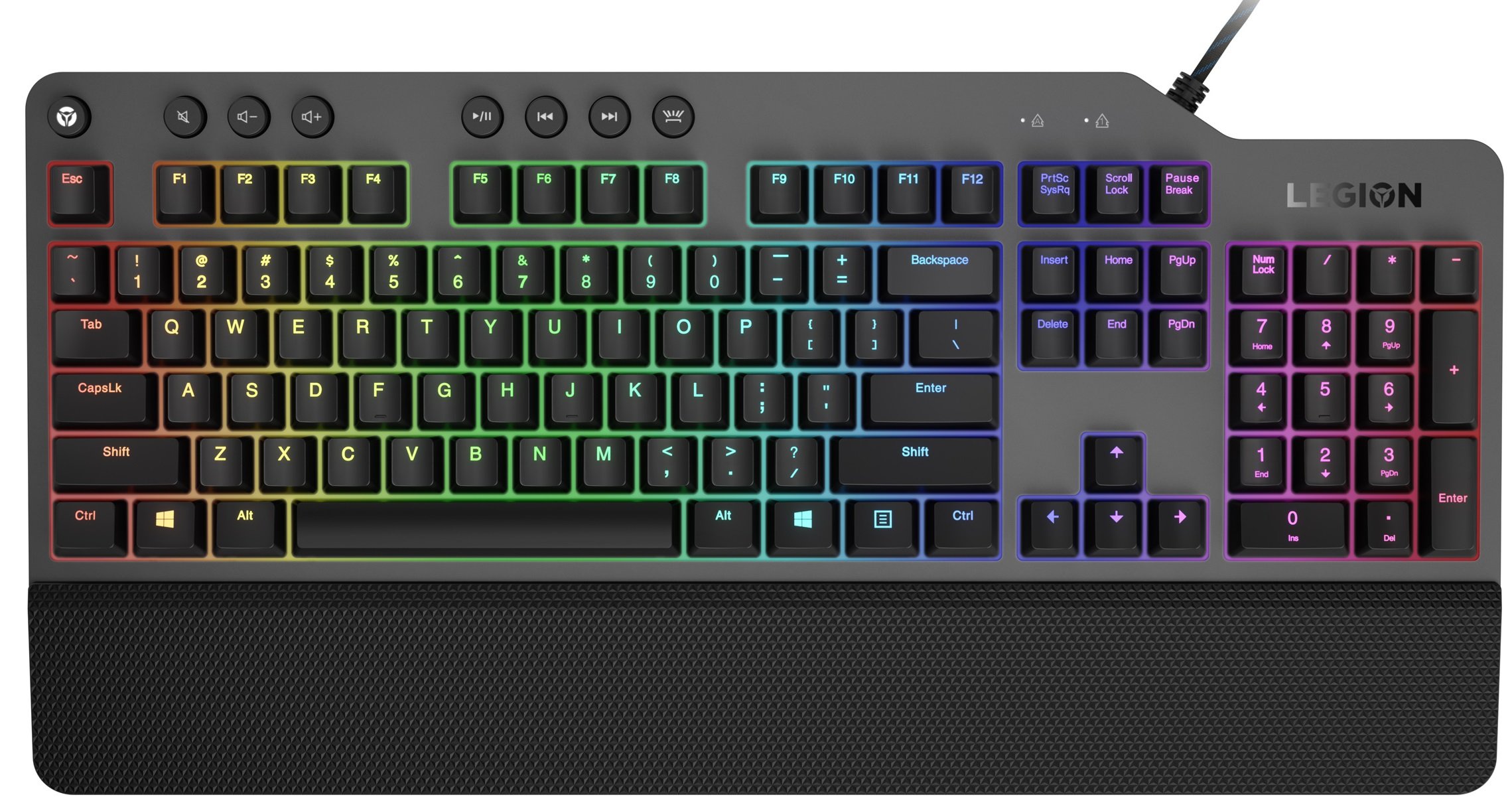 

Lenovo Legion K500 RGB Mechanical Switch Gaming Keyboard - Russian