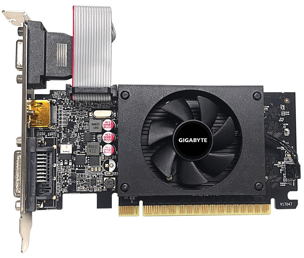

Gigabyte GeForce GT710 2GB GDDR5 64bit low profile