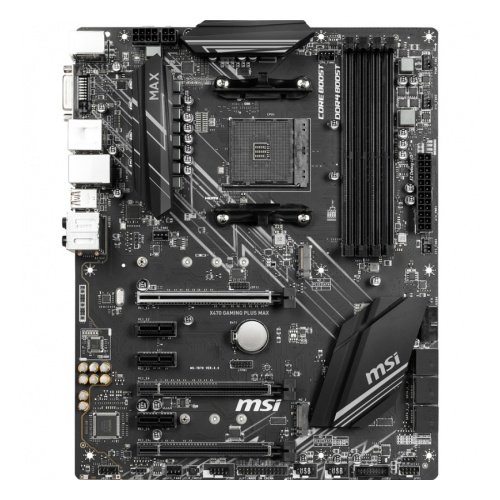 

Материнcкая плата MSI X470_GAMING_PLUS_MAX sAM4 X470 4xDDR4 HDMI-DVI ATX