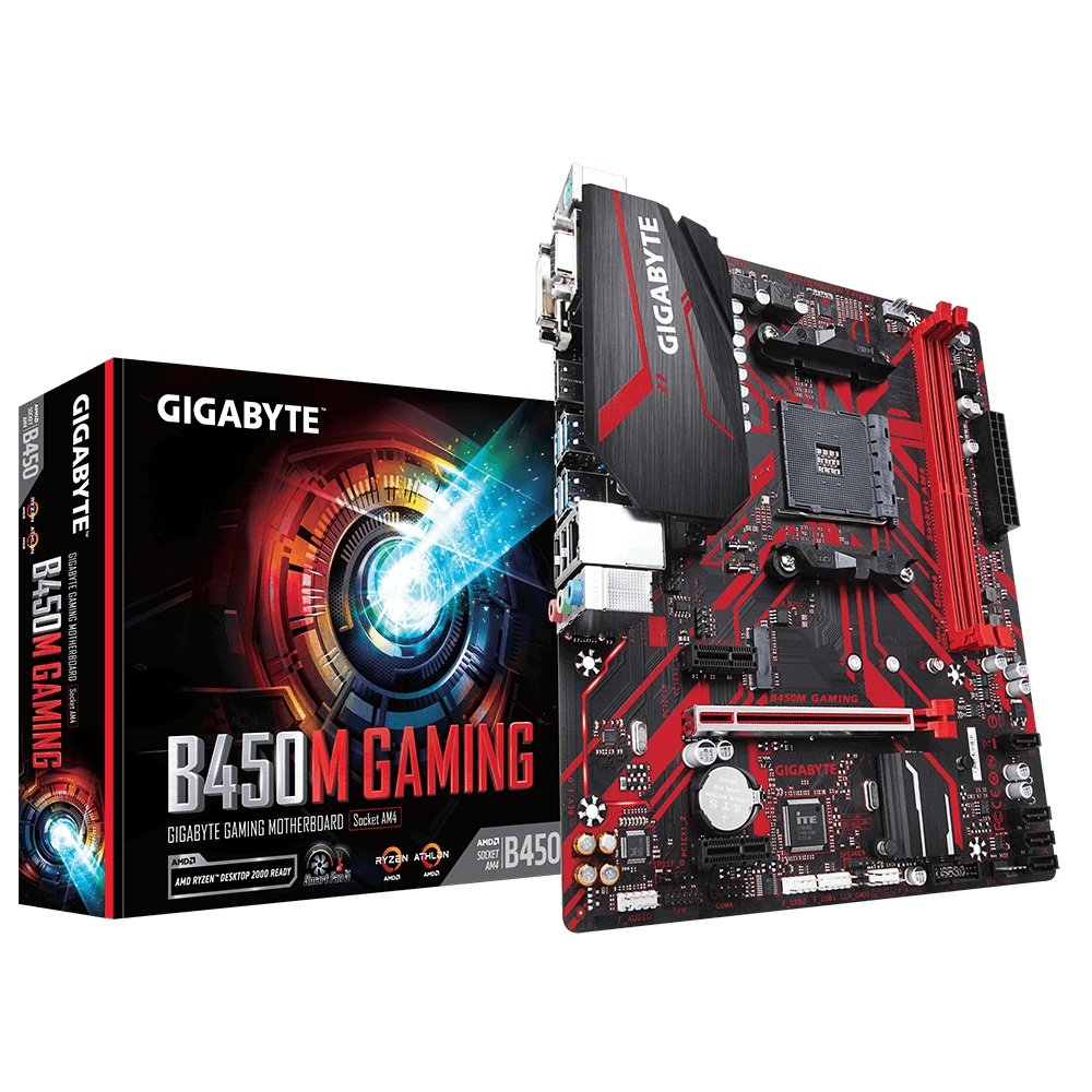 

Материнская плата GIGABYTE B450M_GAMING sAM4 B450 2xDDR4 HDMI-DVI_VGA mATX