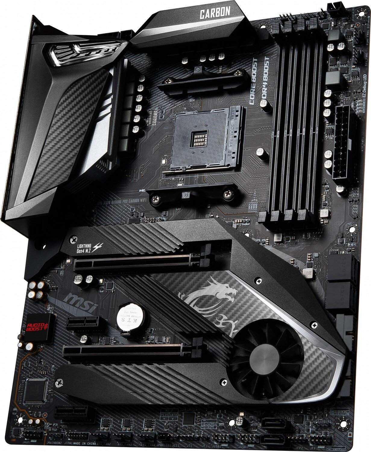 

Материнcкая плата MSI MPG_X570_GAMPRO_CAR_WIFI sAM4 X570 4xDDR4 PCIe 4.0 Wi-Fi!!!BT HDMI ATX