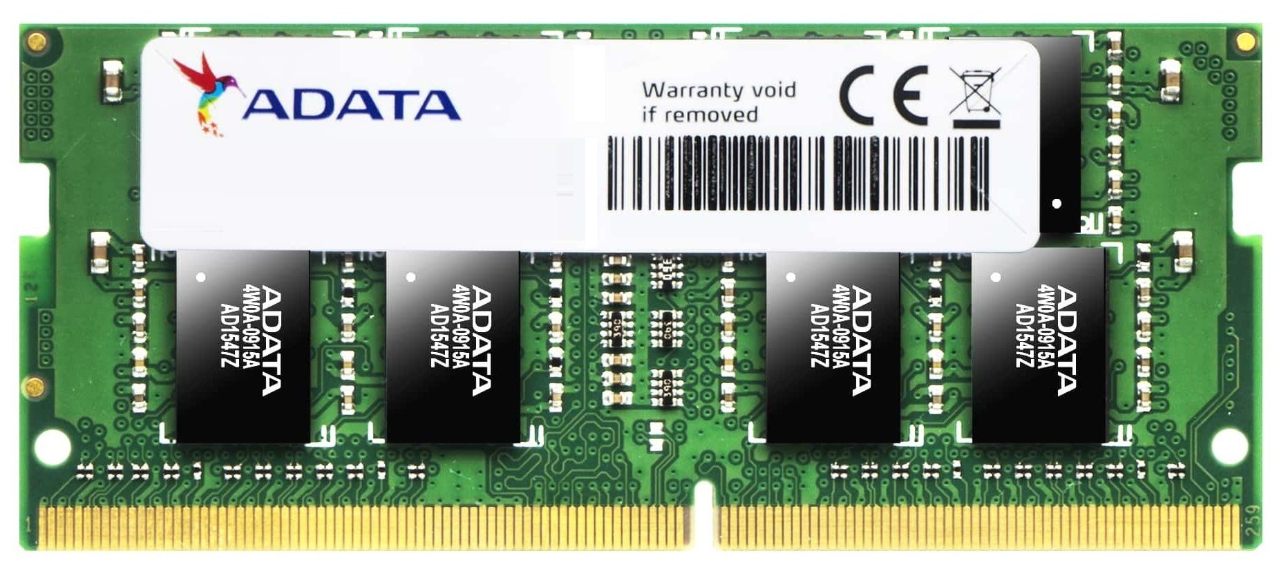 

ADATA DDR4 2666 (для ноутбука)[AD4S2666W4G19-S]