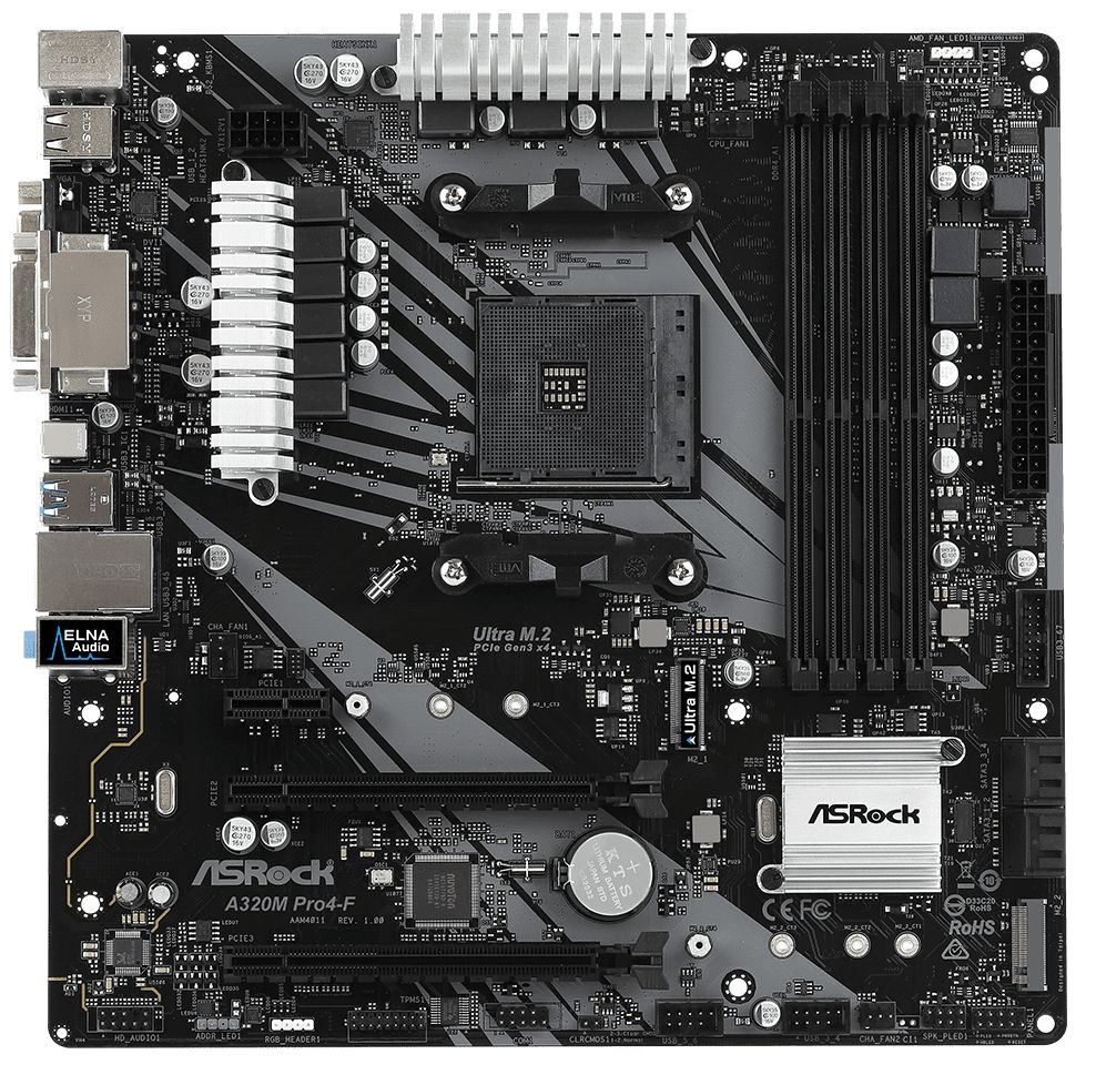 

ASRock A320M PRO4-F