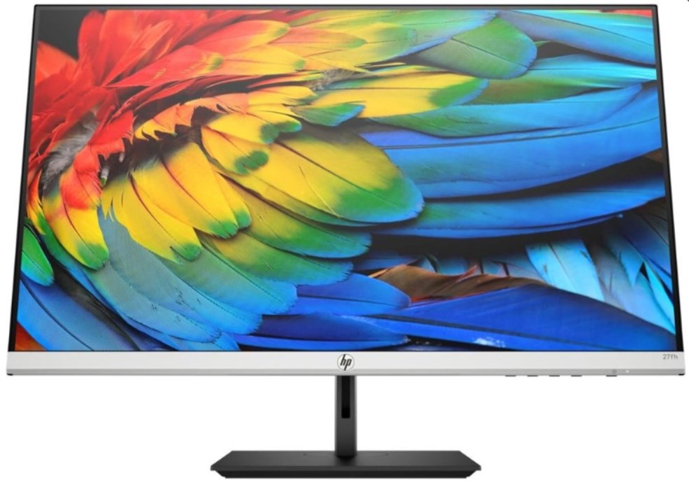 

Монитор LCD 27" HP 27fh, HDMI, IPS, 1920x1080, 60Hz, 5ms