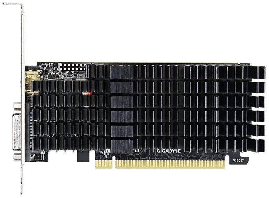 

Видеокарта GIGABYTE GeForce GT710 2GB DDR5 64bit silent