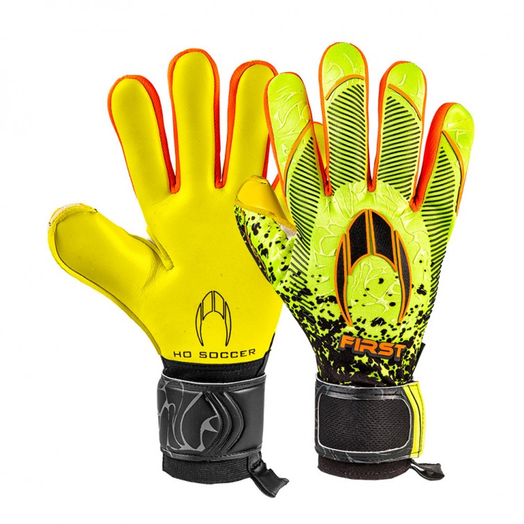 

Вратарские перчатки HO SOCCER FIRST SUPERLIGHT NEON LIME, размер 9