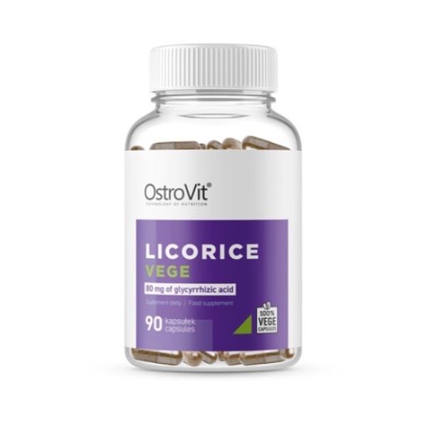 

Натуральные экстракты OstroVit Licorice VEGE 90 капсул