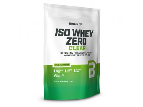 

Протеин BioTech USA Iso Whey Zero Clear 454 грамма Вкус Лайм