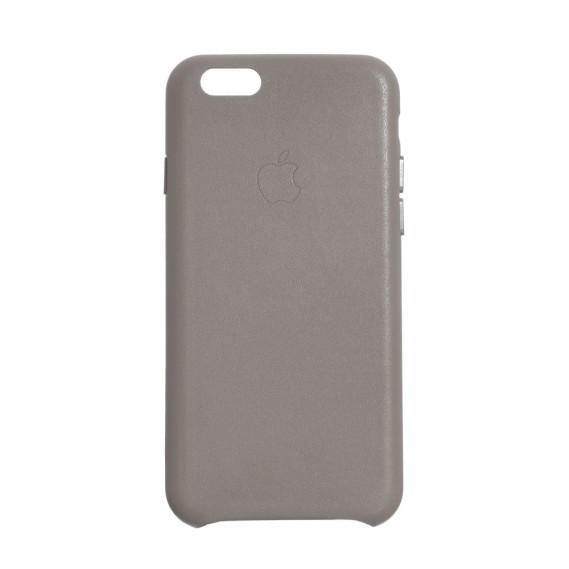 

Кожаный чехол-накладка Apple Leather Case для Apple iPhone 6G (Серый)