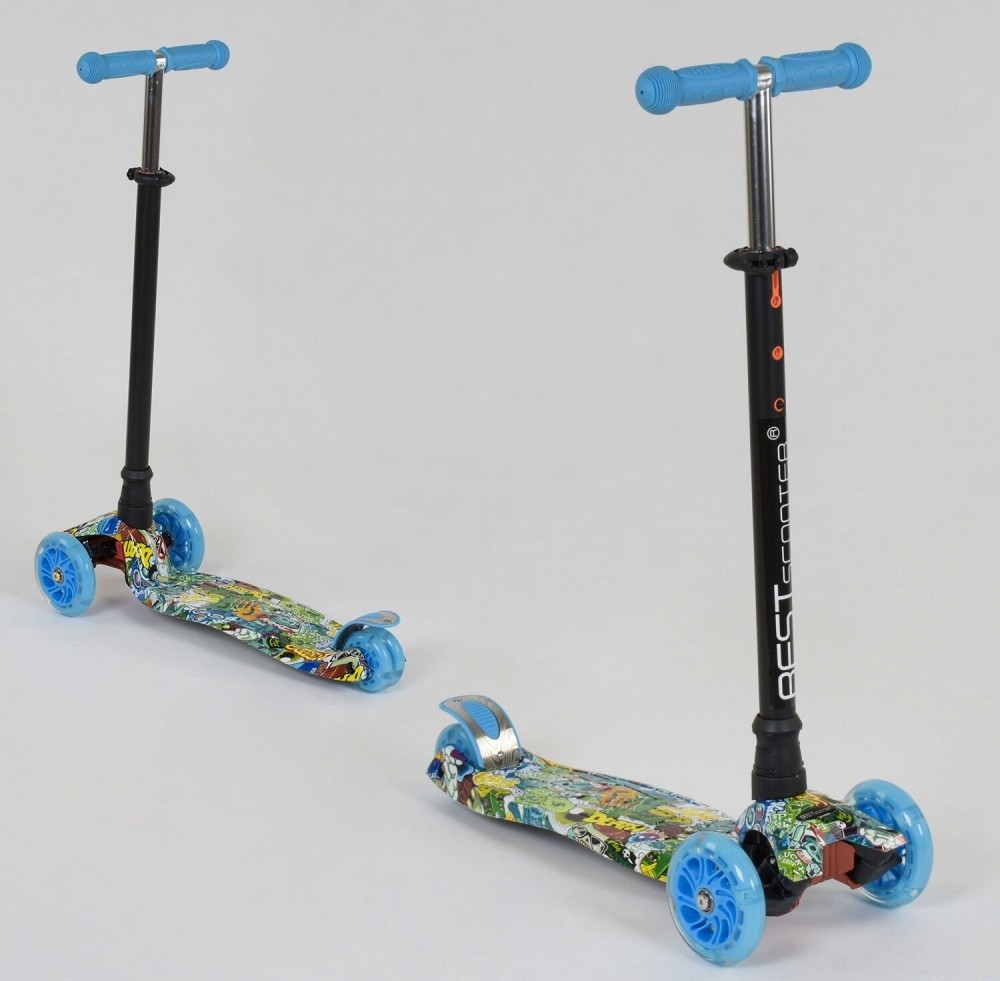 

Самокат детский Scooter BEST Maxi Graffics (Драфт Урбан) (2T1047)
