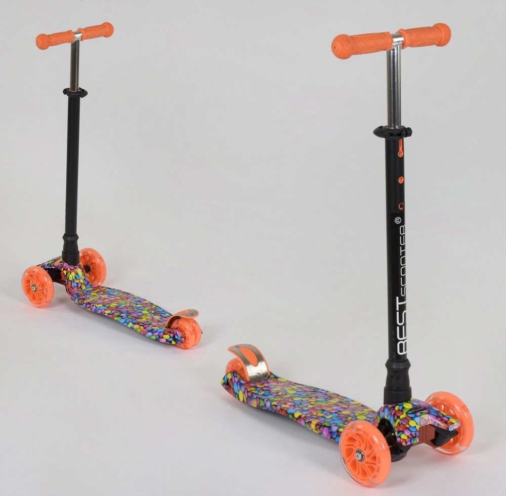 

Самокат детский Scooter BEST Maxi Graffics (Конфеты) (2T1047)