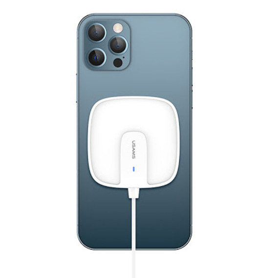 

Беспроводное Зарядное Устройство Usams US-CD159 W1, 15W (магнитный) (Белый)