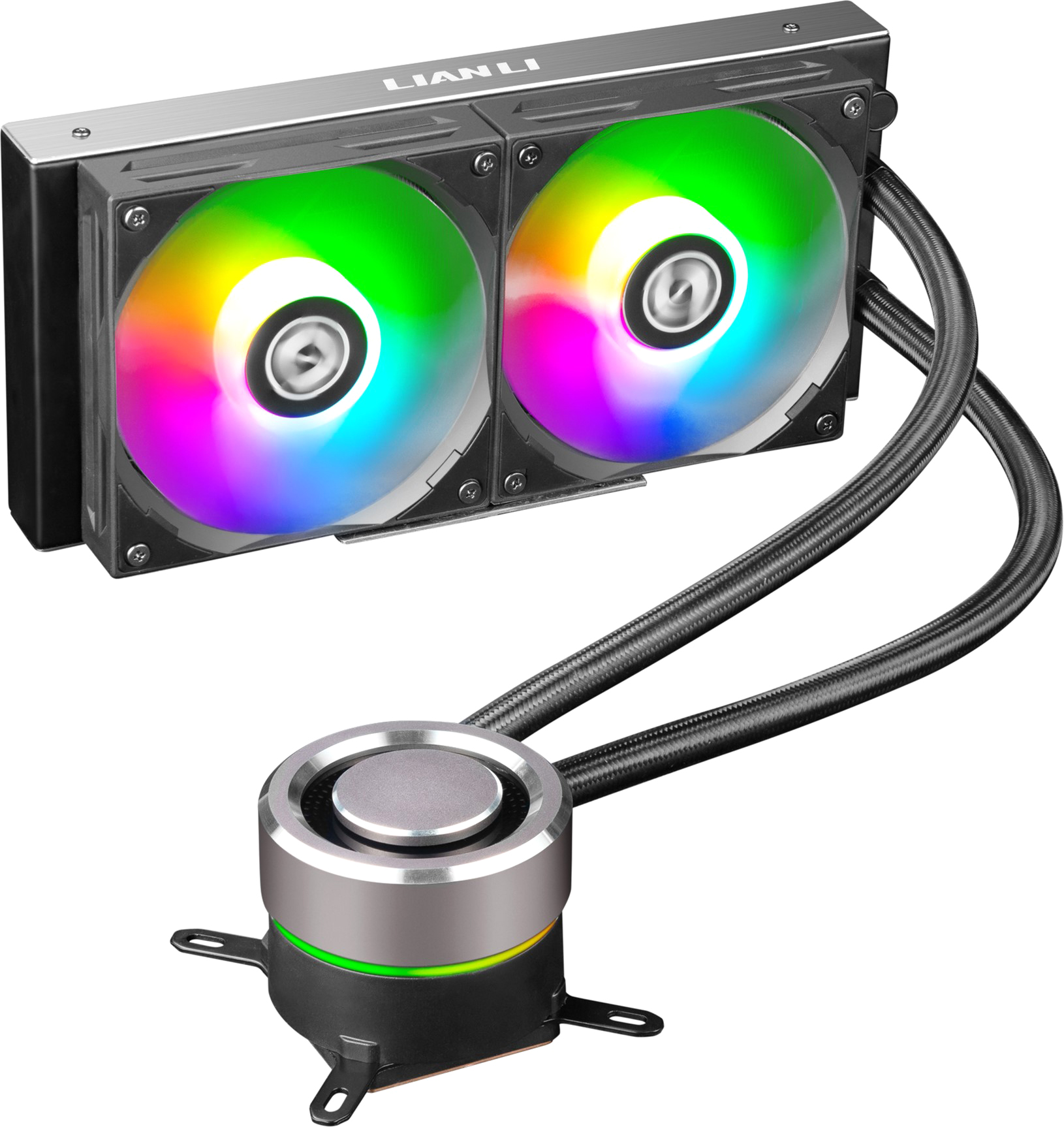 

Система жидкостного охлаждения Lian Li Galahad AIO 240 Black Liquid Cooler with RGB (G89.GA240B.00)