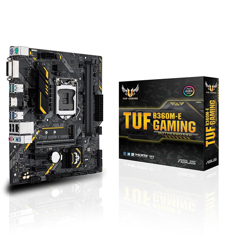 

Материнская плата Asus TUF B360M-E Gaming (s1151, Intel B360, PCI-Ex16)