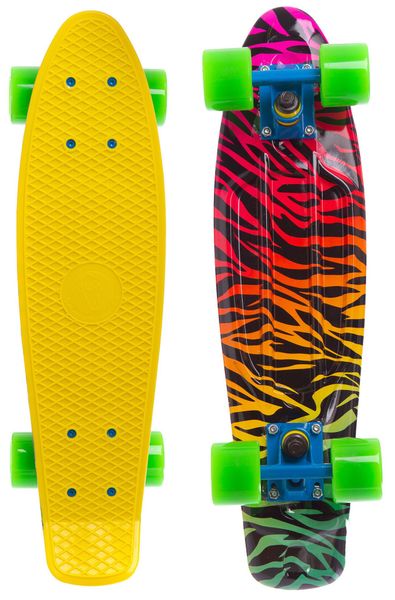 

Пенни борд Fish Skateboards Print 22 Зебра 57 см (FPR4)