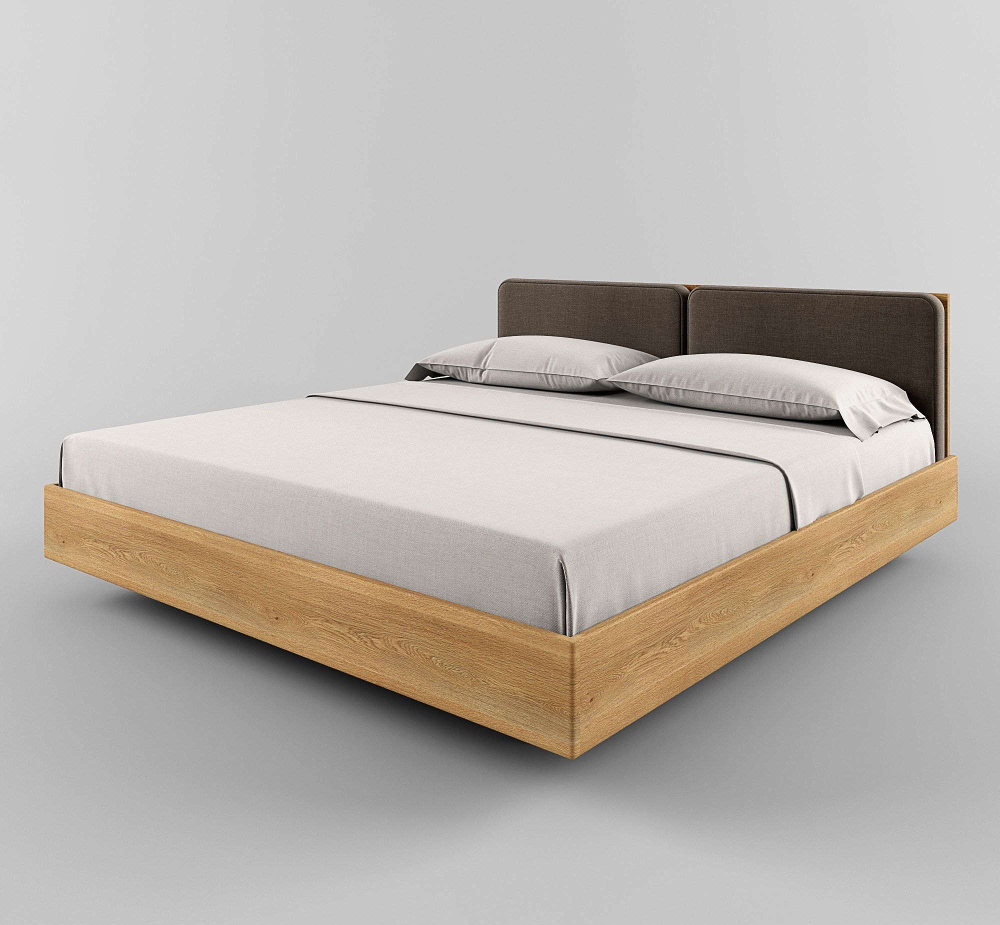 

Двуспальная кровать Skandi Wood SWB030 Аллоа 160 x 200 см Ясень (Дерево масив Ясень) С подъемным механизмом