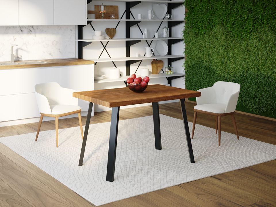 

Обеденный стол Skandi Wood SW074 Линкольн 150 х 80 х 75 см МДФ+Шпон Дуб Коричневый