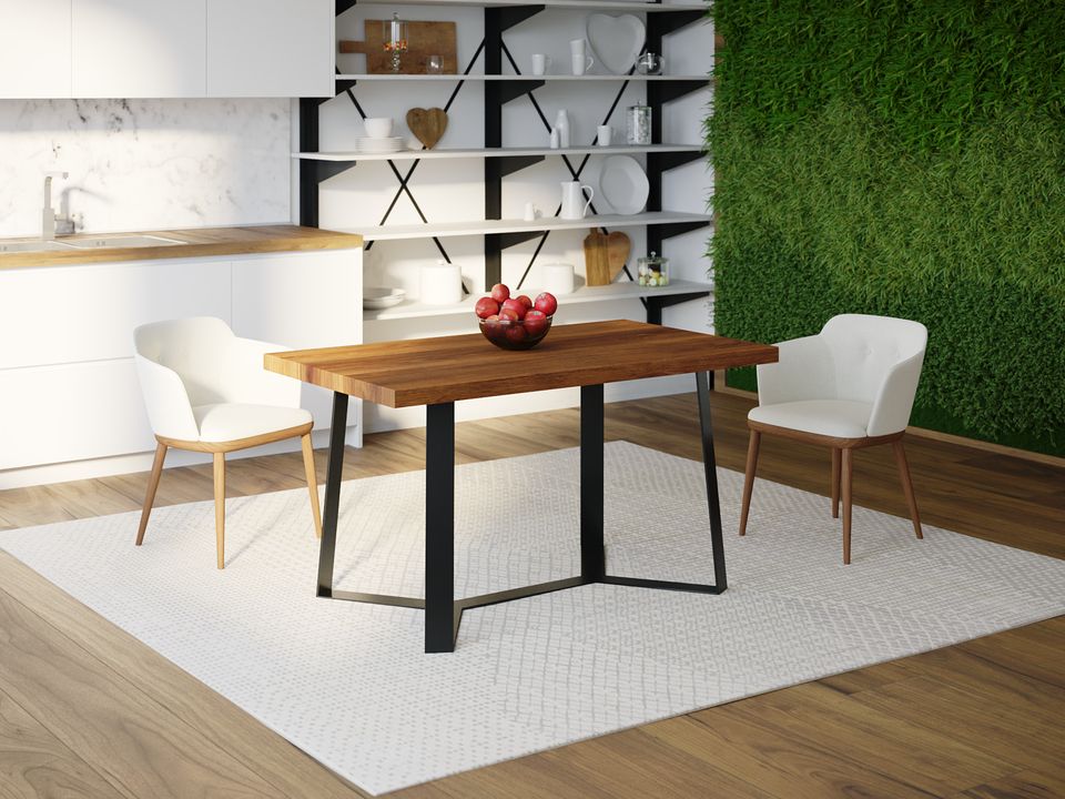

Обеденный стол Skandi Wood SW046 Джорджия 200 х 80 х 75 см МДФ+Шпон Дуб Коричневый