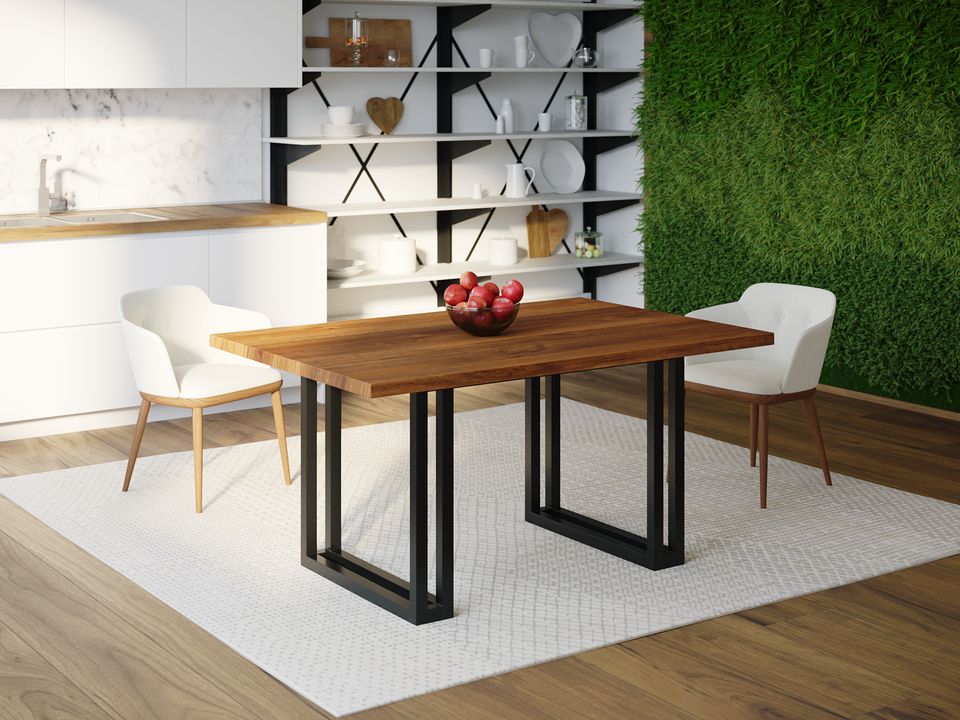 

Обеденный стол Skandi Wood SW075 Хелена 150 х 80 х 75 см МДФ+Шпон Дуб Коричневый