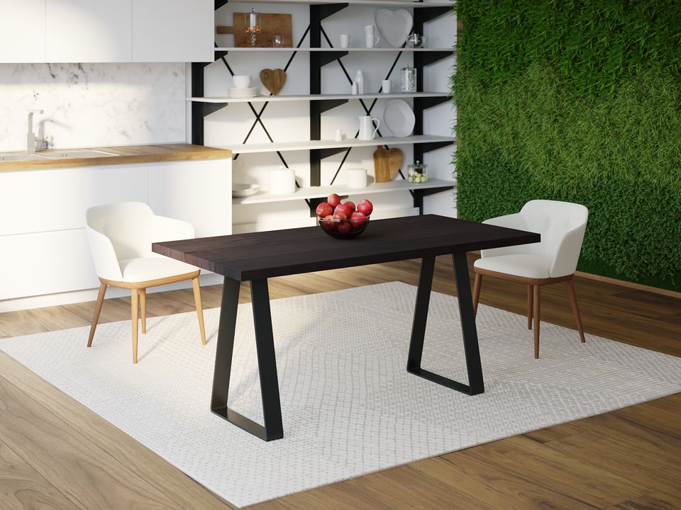 

Обеденный стол Skandi Wood SW088 Провиденс 200 х 80 х 75 см МДФ+Шпон Дуб Венге