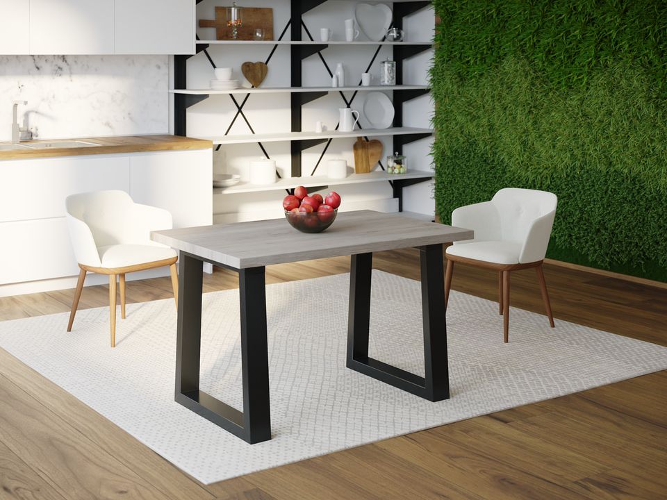 

Обеденный стол Skandi Wood SW045 Делавэр 180 х 80 х 75 см МДФ+Шпон Дуб Серый
