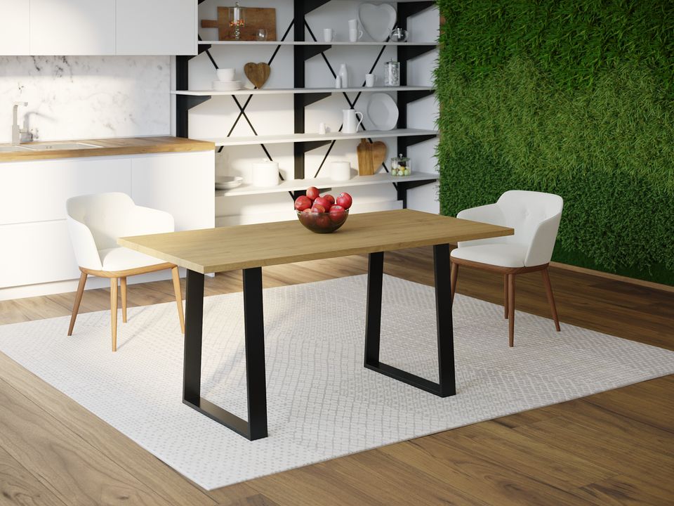 

Обеденный стол Skandi Wood SW103 Индианаполис 150 х 80 х 75 см МДФ+Шпон Дуб Натуральный