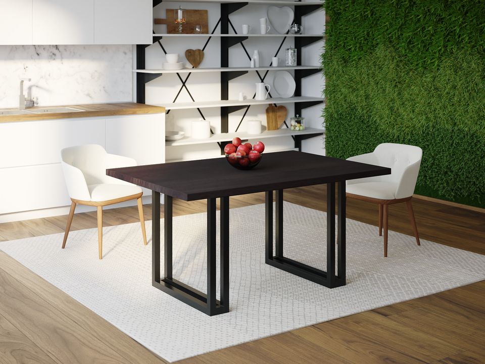 

Обеденный стол Skandi Wood SW075 Хелена 180 х 80 х 75 см МДФ+Шпон Дуб Венге